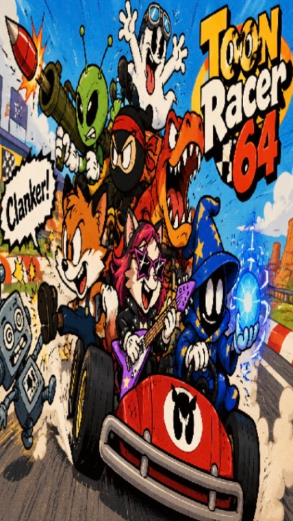 Toon Racing 64 cover
