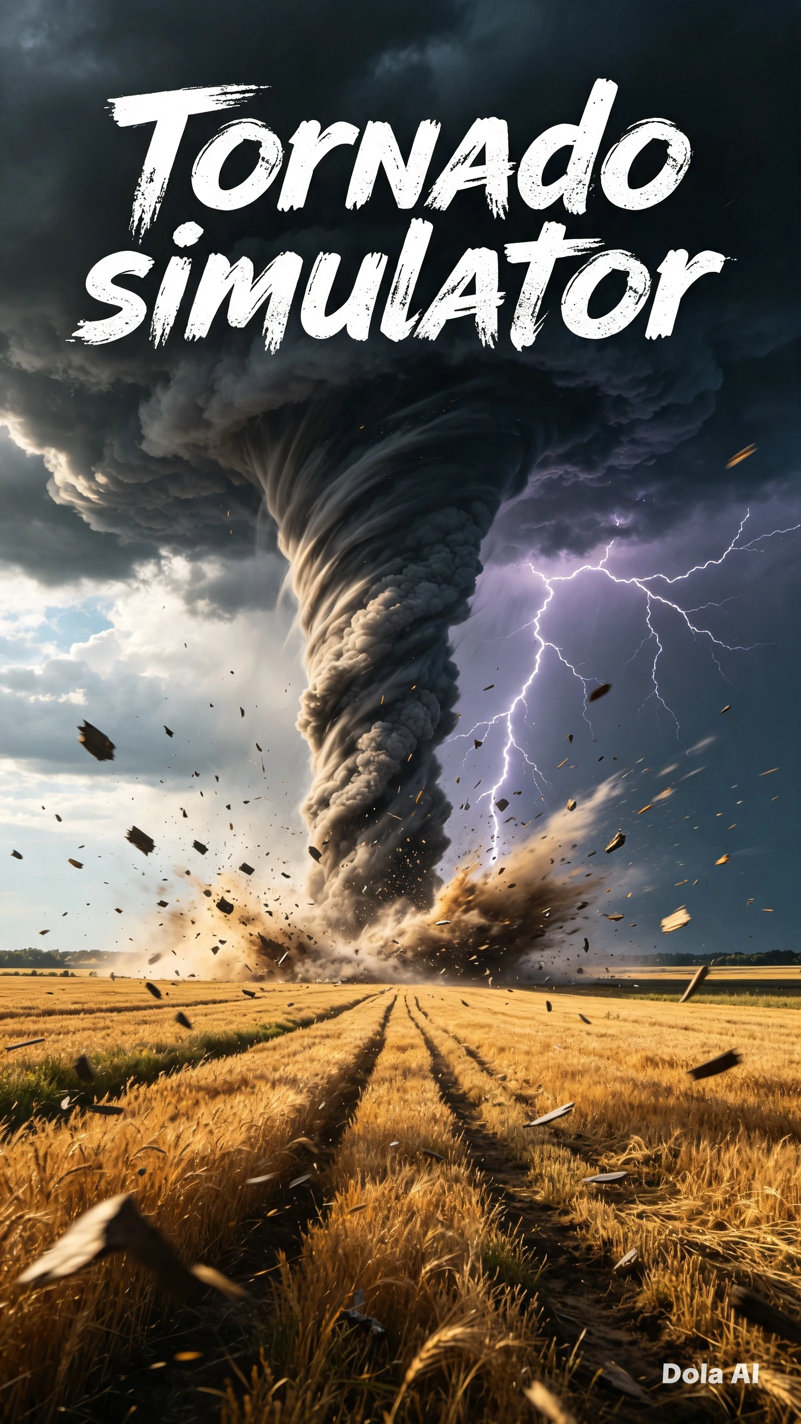 Tornado simulator cover