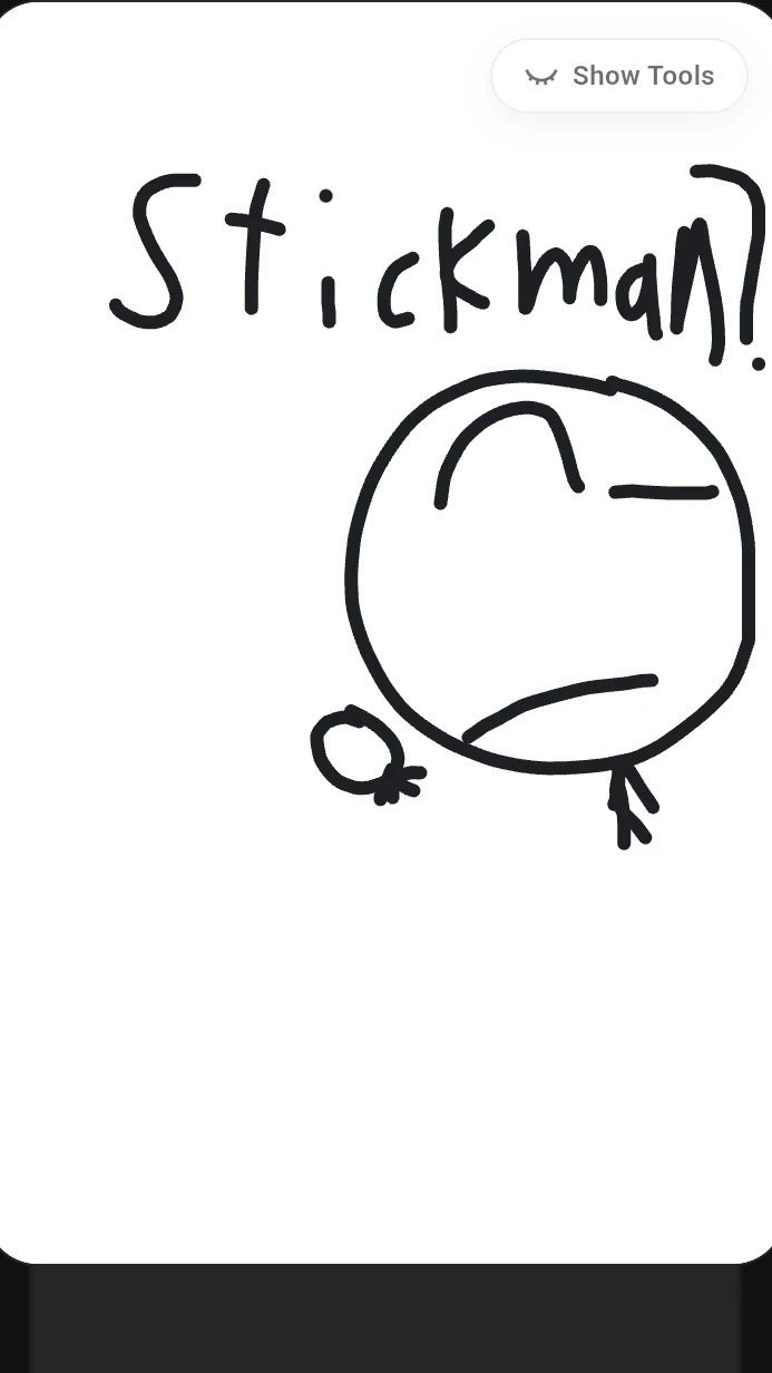 Don't feed him a stickman cover