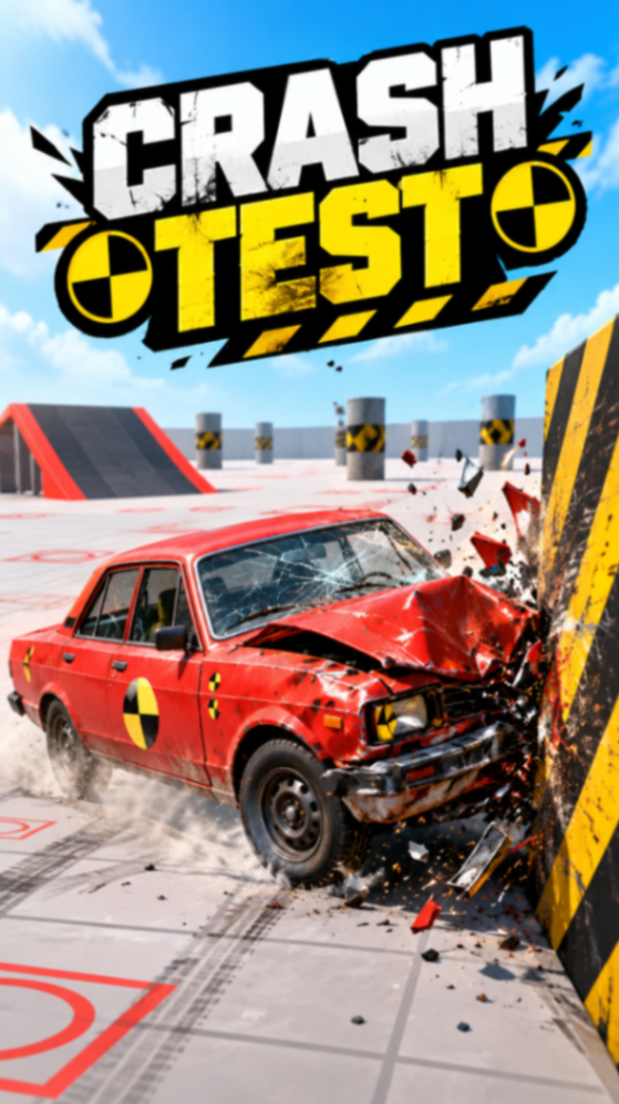CRASH TEST NOW 3D // 1987 BMW 320i cover
