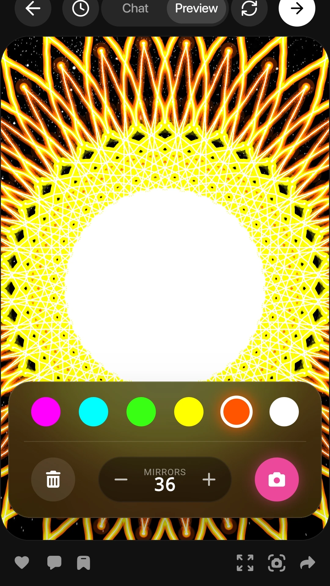 Neon Star Mandala cover