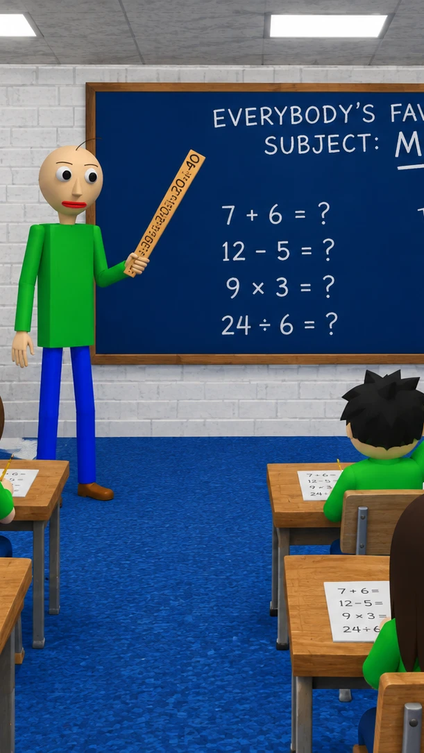 Baldi's Math Problem cover
