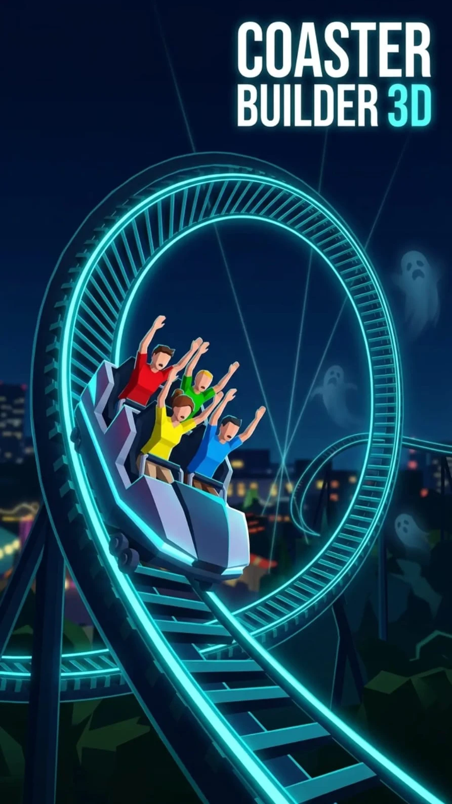 Fun Thrilling 3D Roller Coaster Builder cover