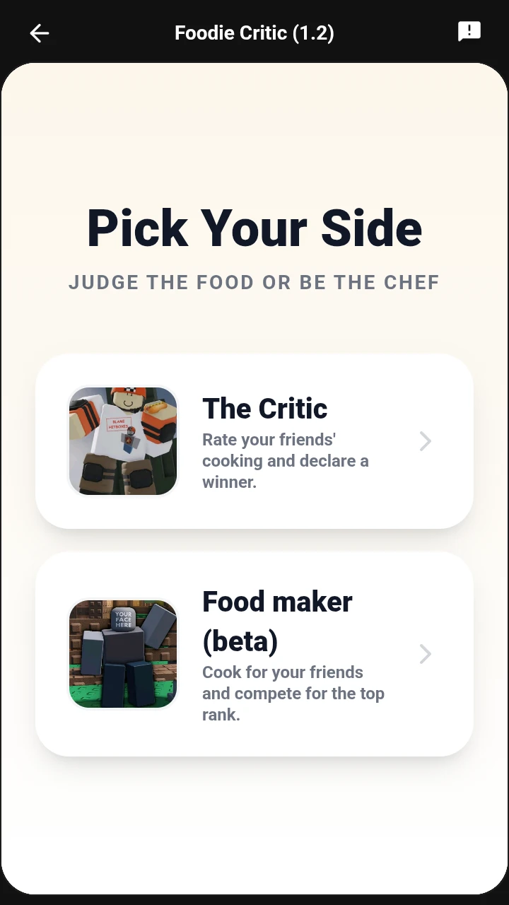 Foodie Critic (1.2)