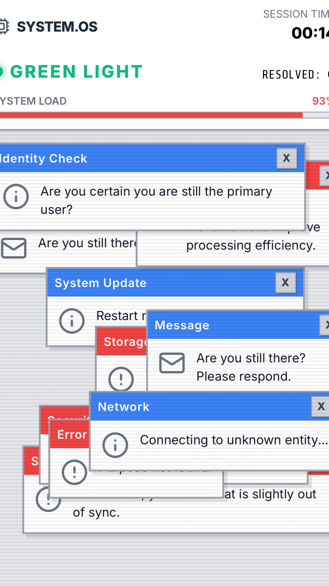 Pop-Up Panic