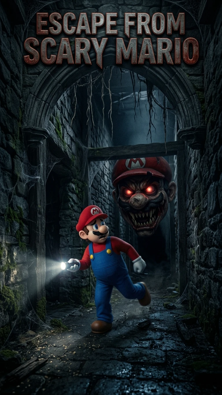 3D Horror Maze - Scary Mario cover