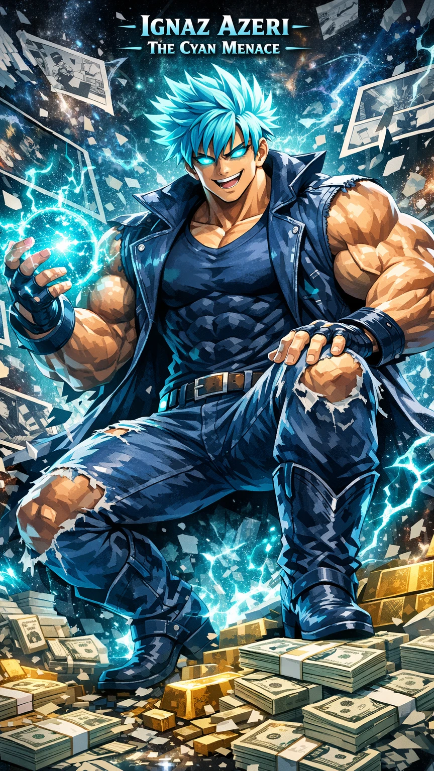 Cyan Menace 2: Hyperversal Manga Quest