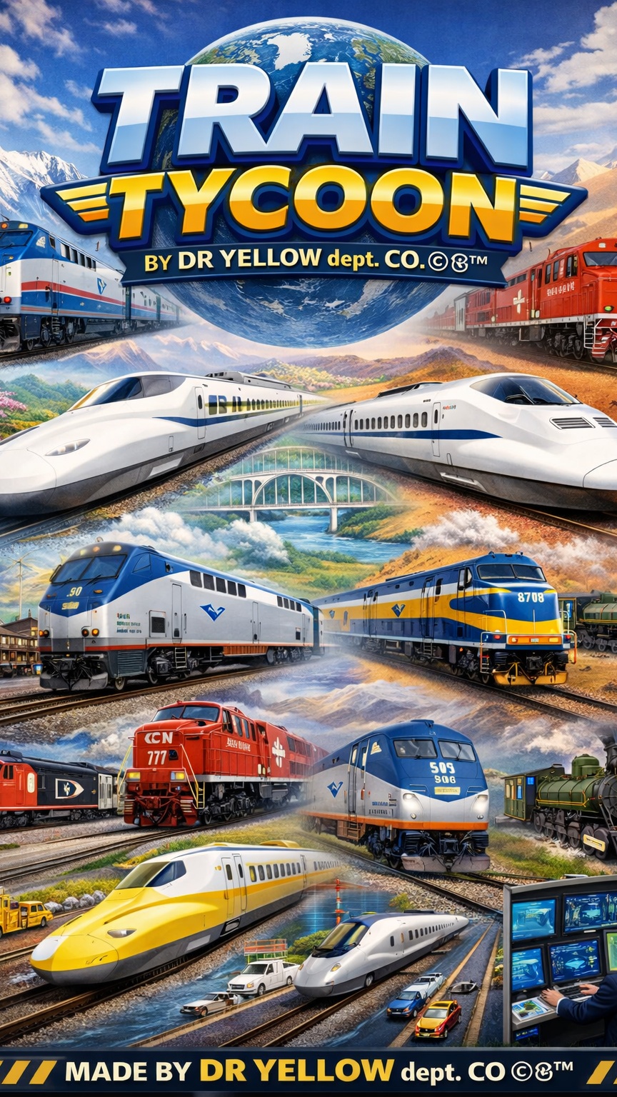 Sekai Rail Tycoon (Fixed bugs) [New logo: ✓]
