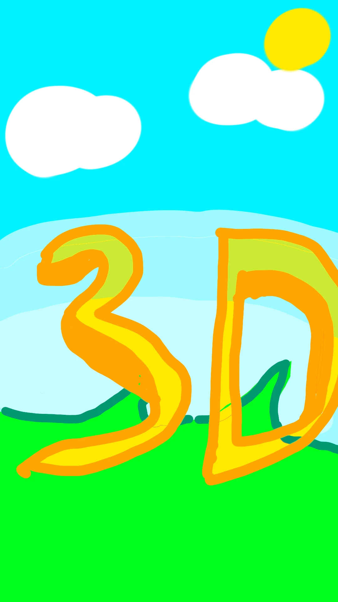 3D landscape cover
