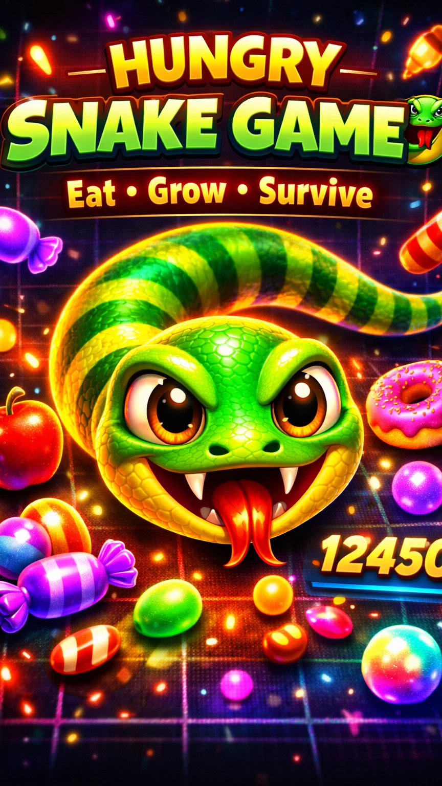 Neon Slither Arcade