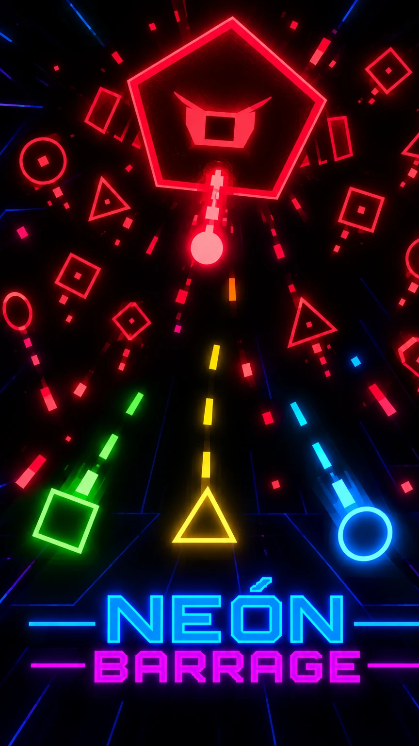 Neon barrage cover