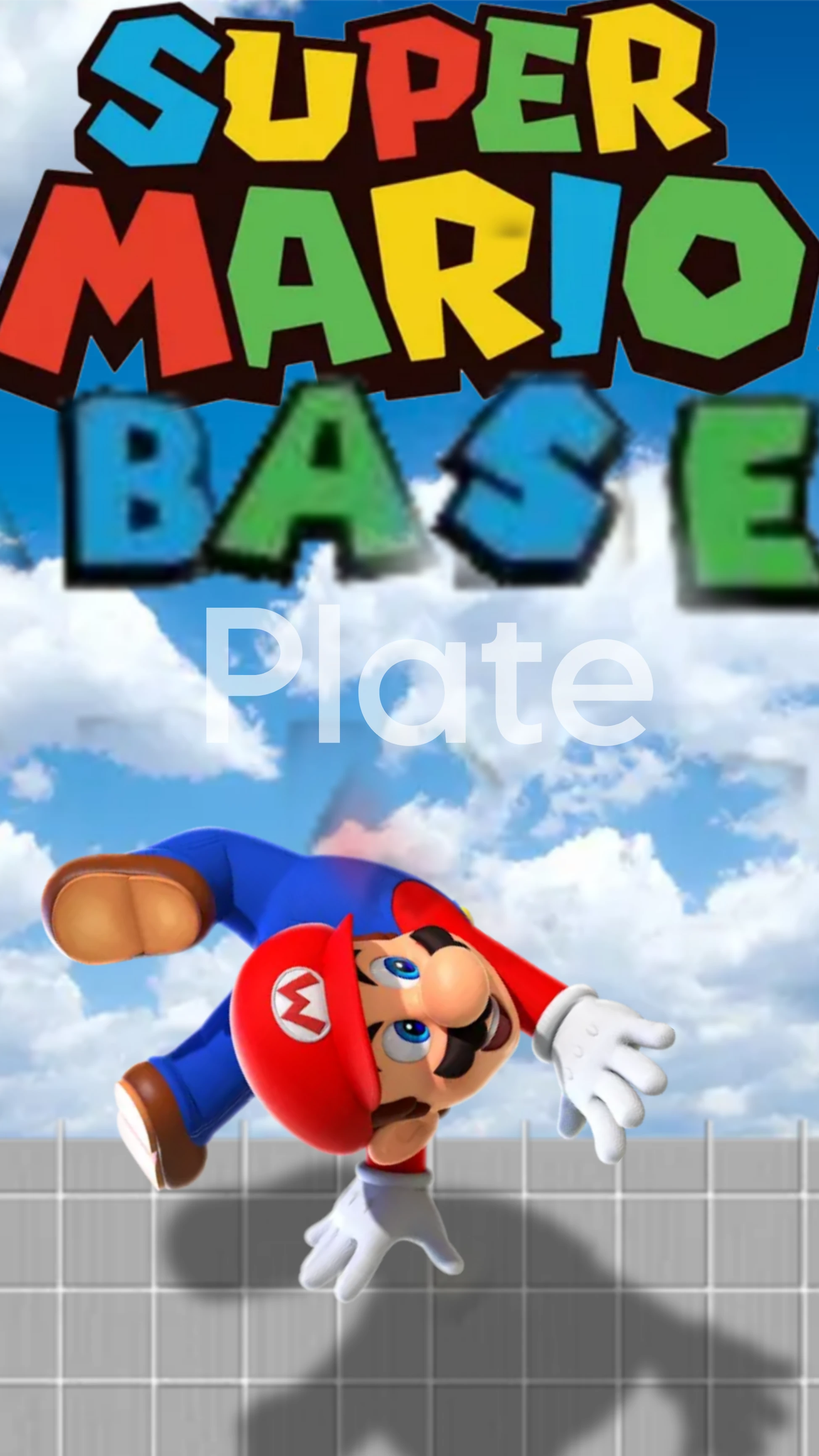Super Mario Baseplate cover