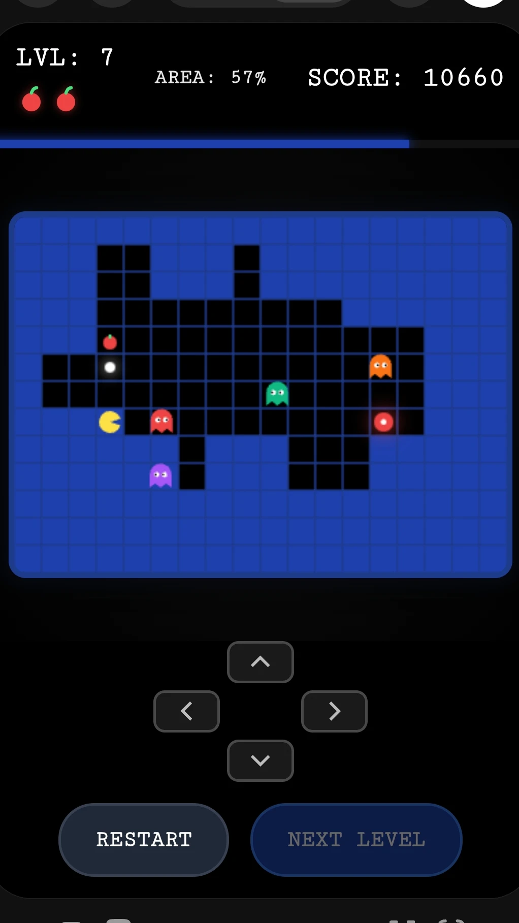 PAC Man Grid Chomper - by Raya Izel 

Building a nostalgic game with twists and some challenges ✨

Comment down if you want more levels with more twists and challenges 👀

What should I build next? 💥

Try it out and tell me — how far did you get?
#PacMan #RetroGaming #IndieDev #GameDevLife #MobileGames #ArcadeClassic #GamingCommunity #BuildInPublic #UIUXDesign #nostalgic 
Follow for more!