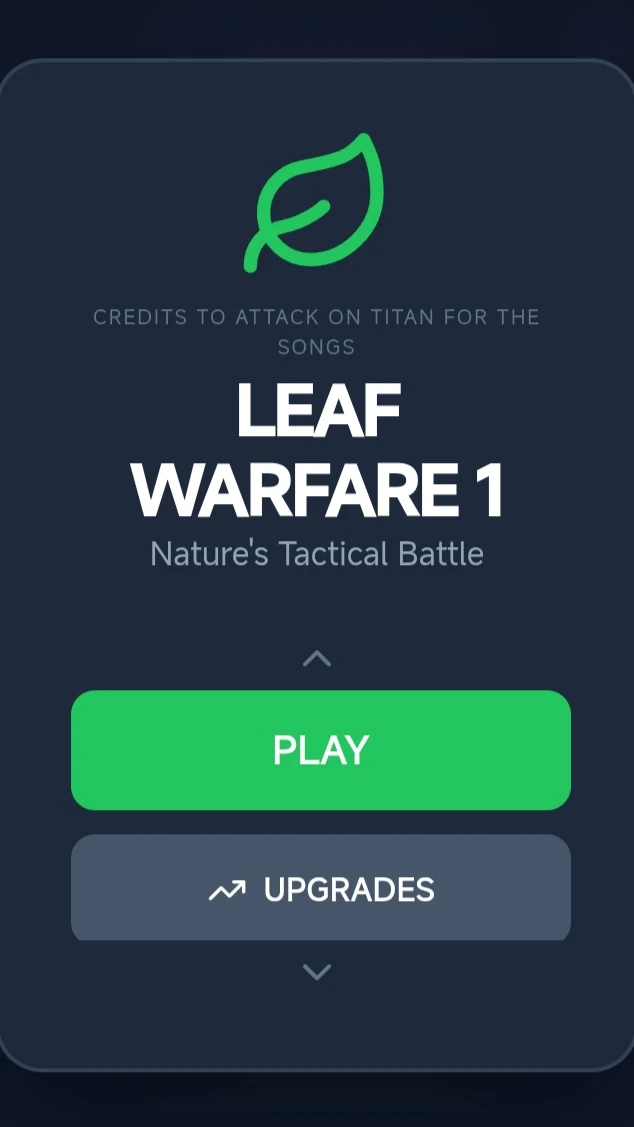 Leaf Warfare 1