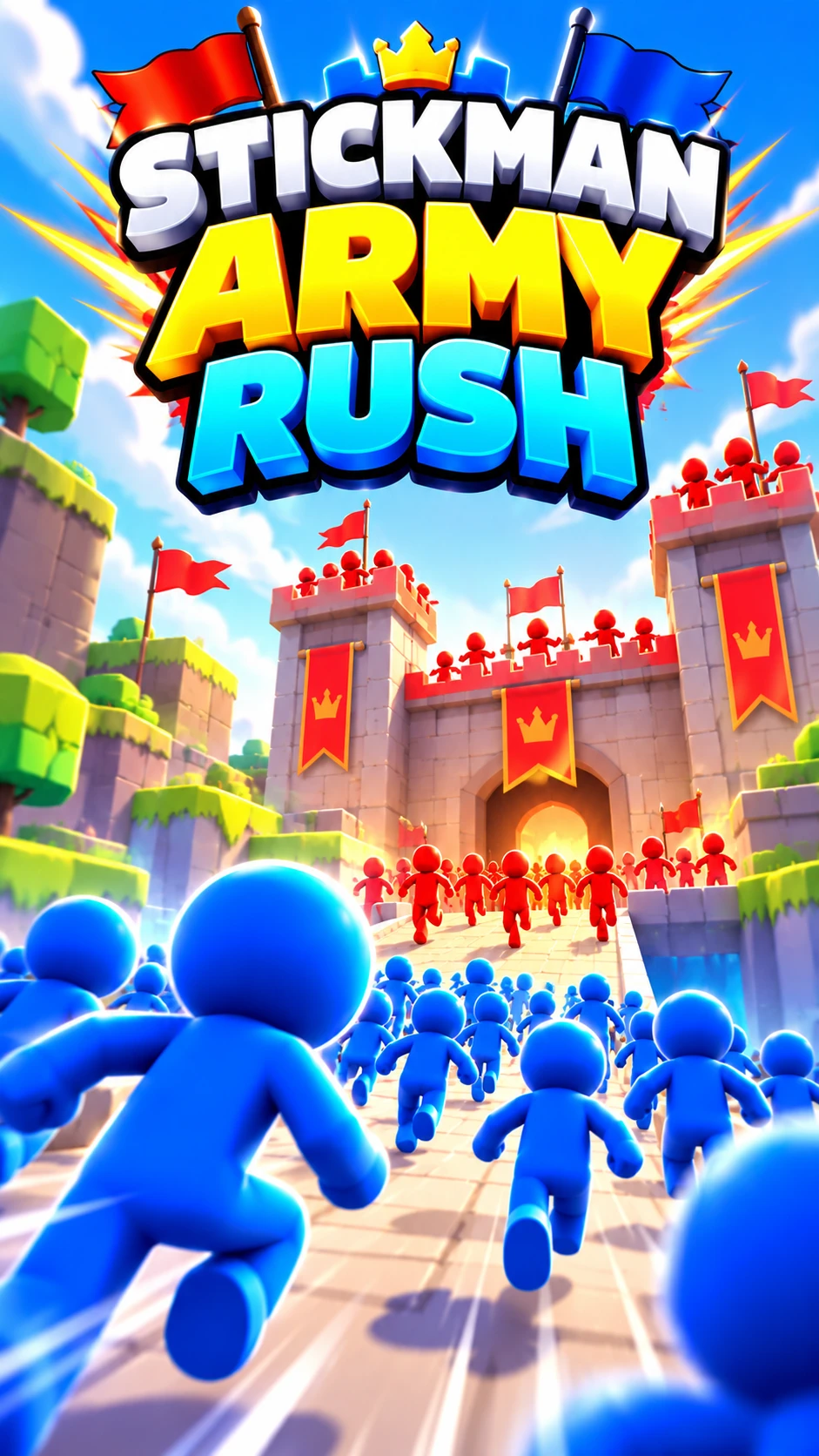 Stickman Army Rush! cover