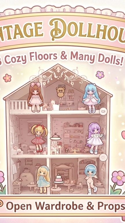 vintage dollhouse.. cover