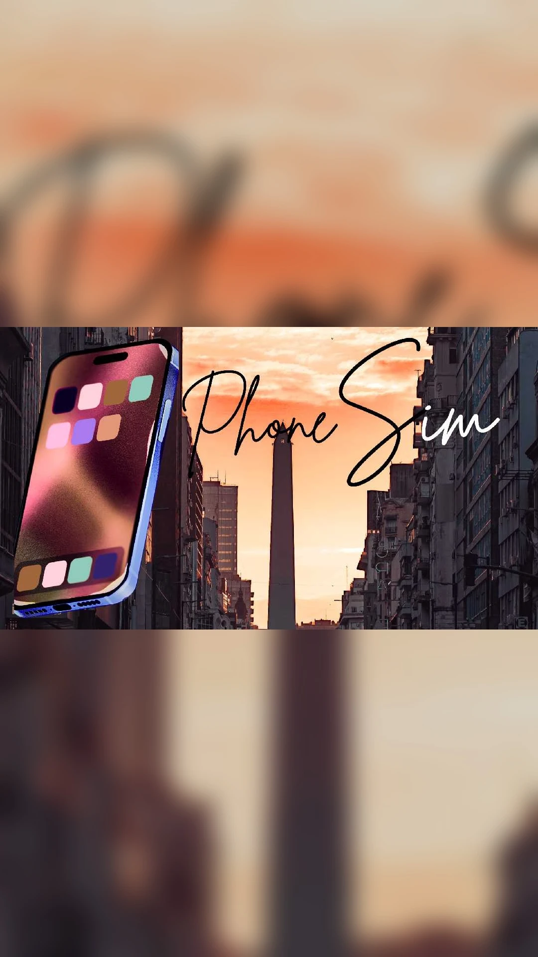 Phone Sim cover