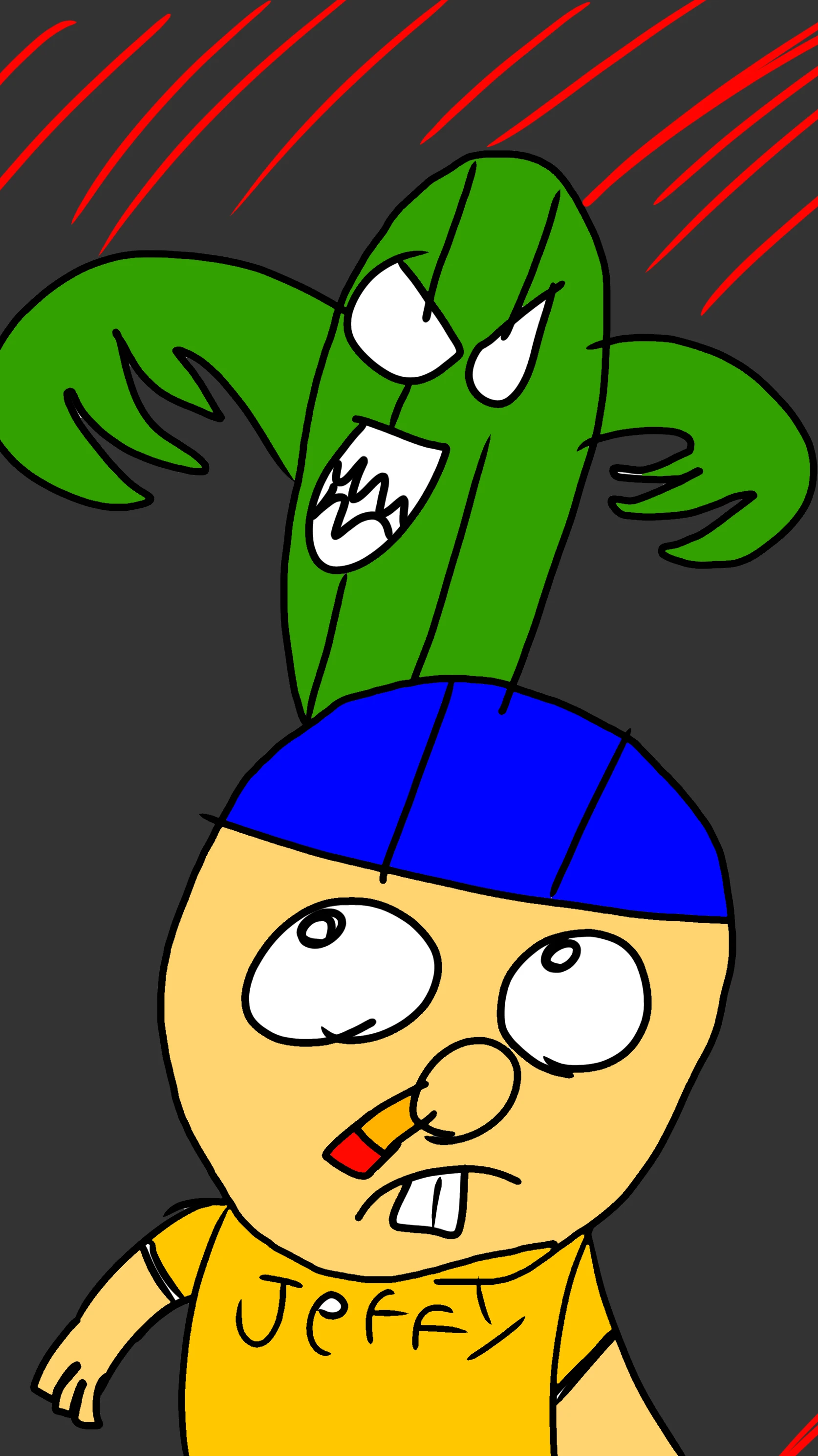 Jeffy House Escape - Run from Green Bean cover