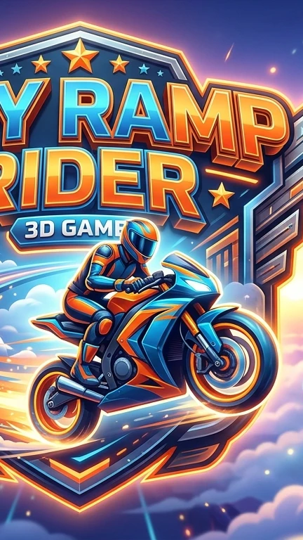 Sky Ramp Rider 3D #BikeRamp #Rampchallange