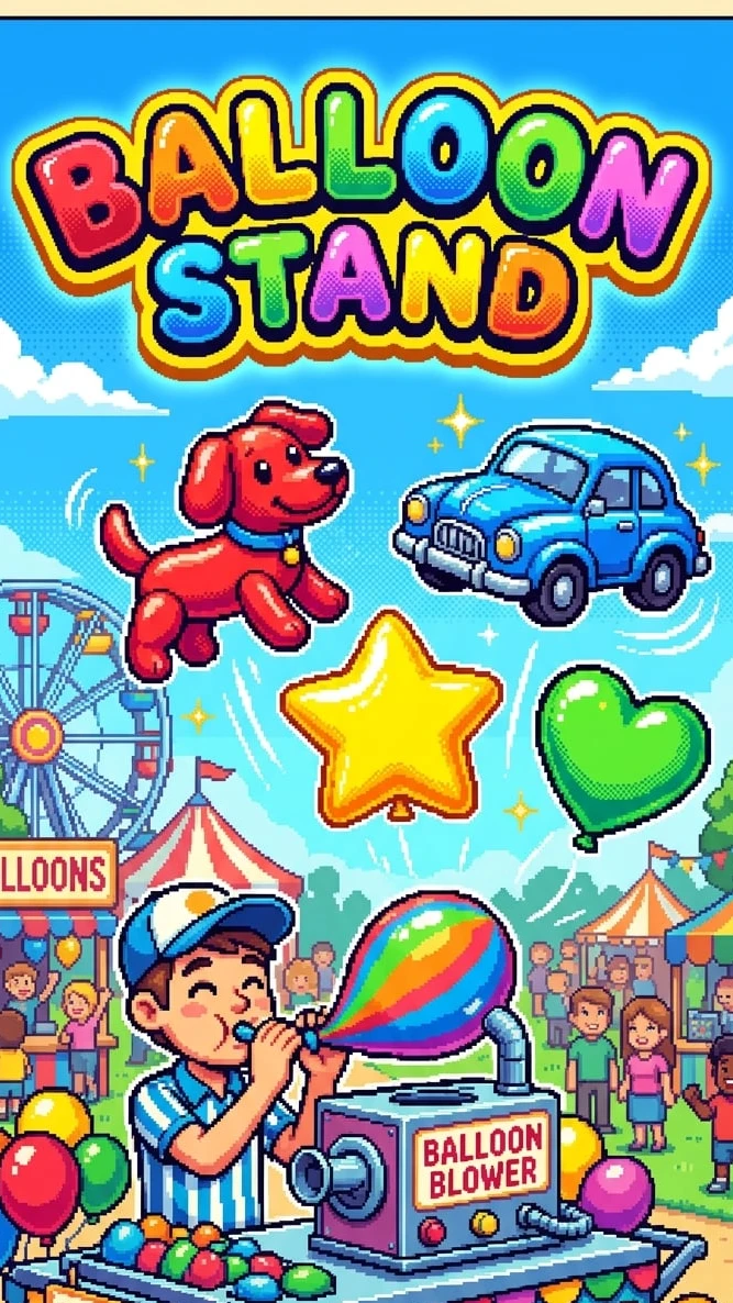 Balloon Stand #nuriderburrito #balloon #festival #carnival #leaderboard #challenge #frenzy #relaxing