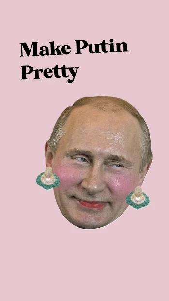 Make Putin Pretty #game #sendtoafriend #meme