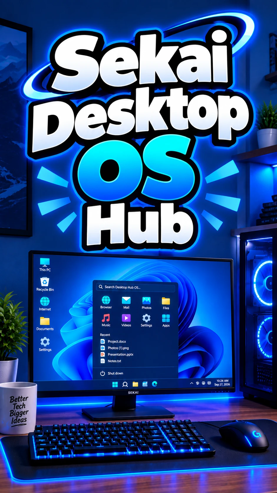 Sekai Desktop OS Hub cover