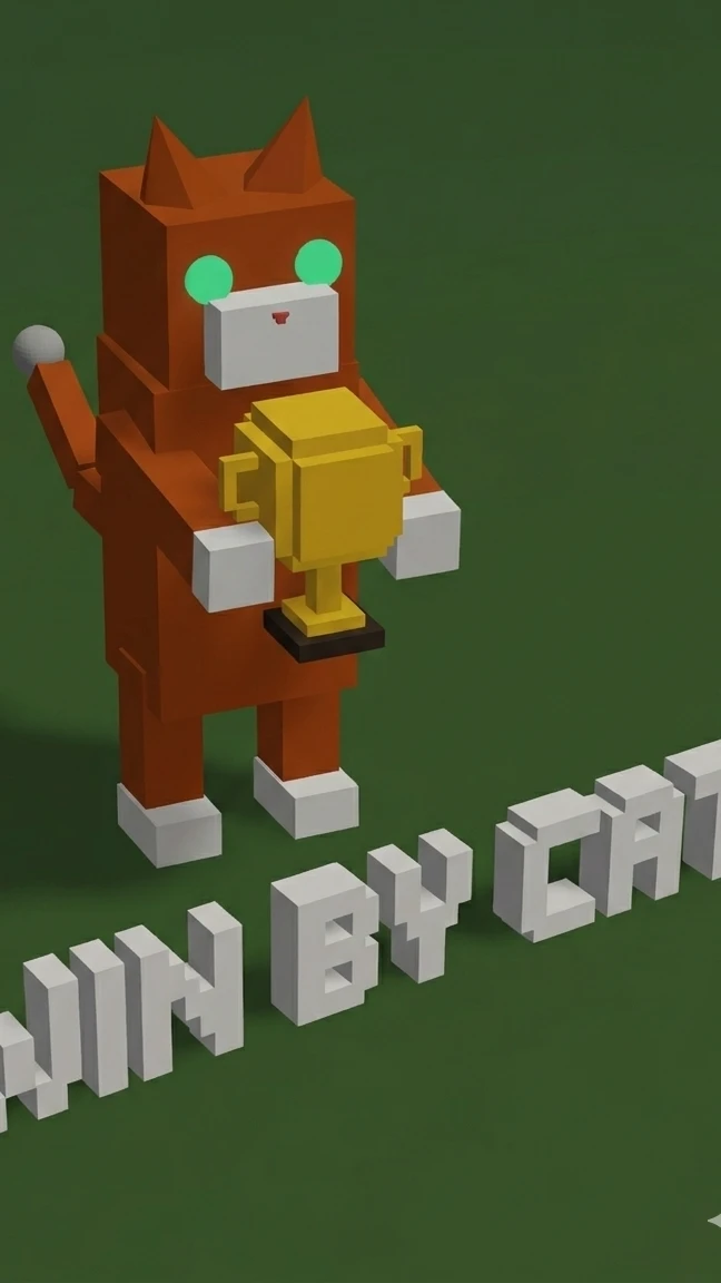 Win by cat cover