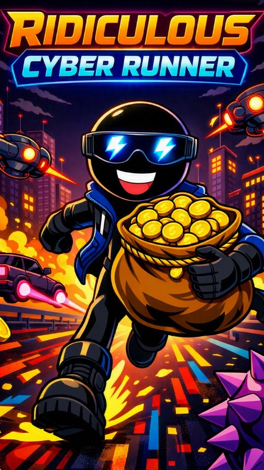 RIDICULOUS CYBER RUNNER cover