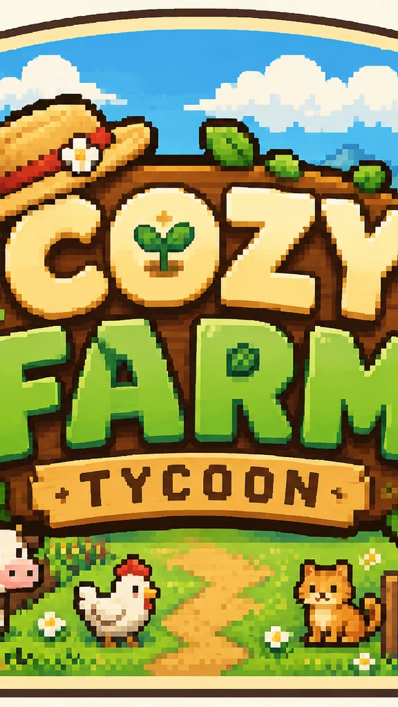 Cozy Cartoon Farm Tycoon cover