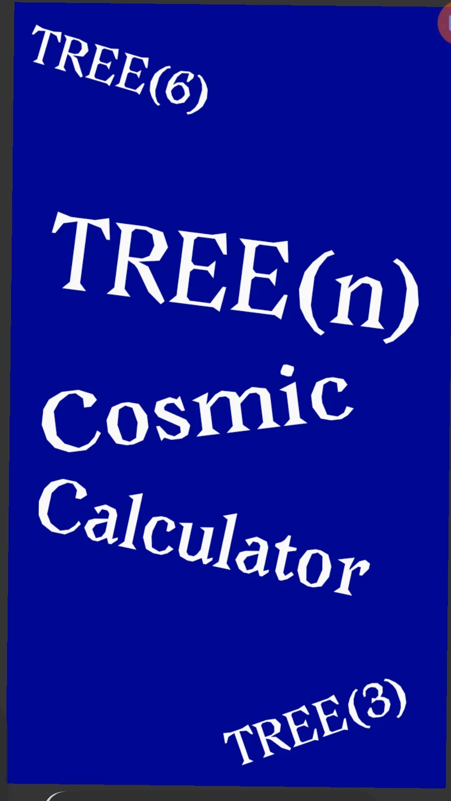 TREE(n) Cosmic Calculator cover