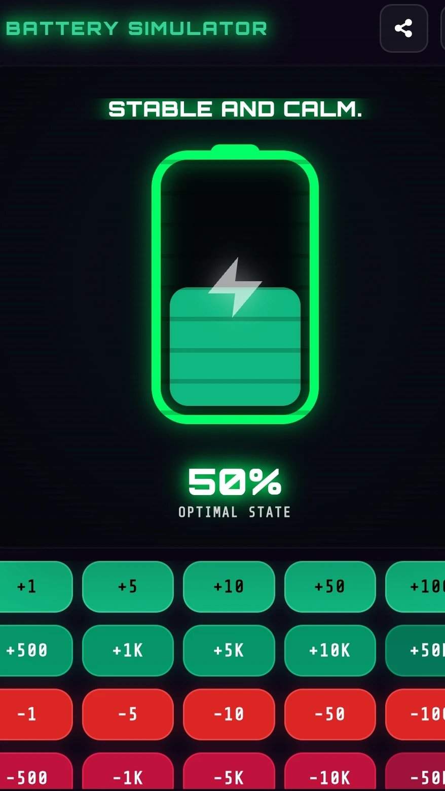 Battery Simulator! cover