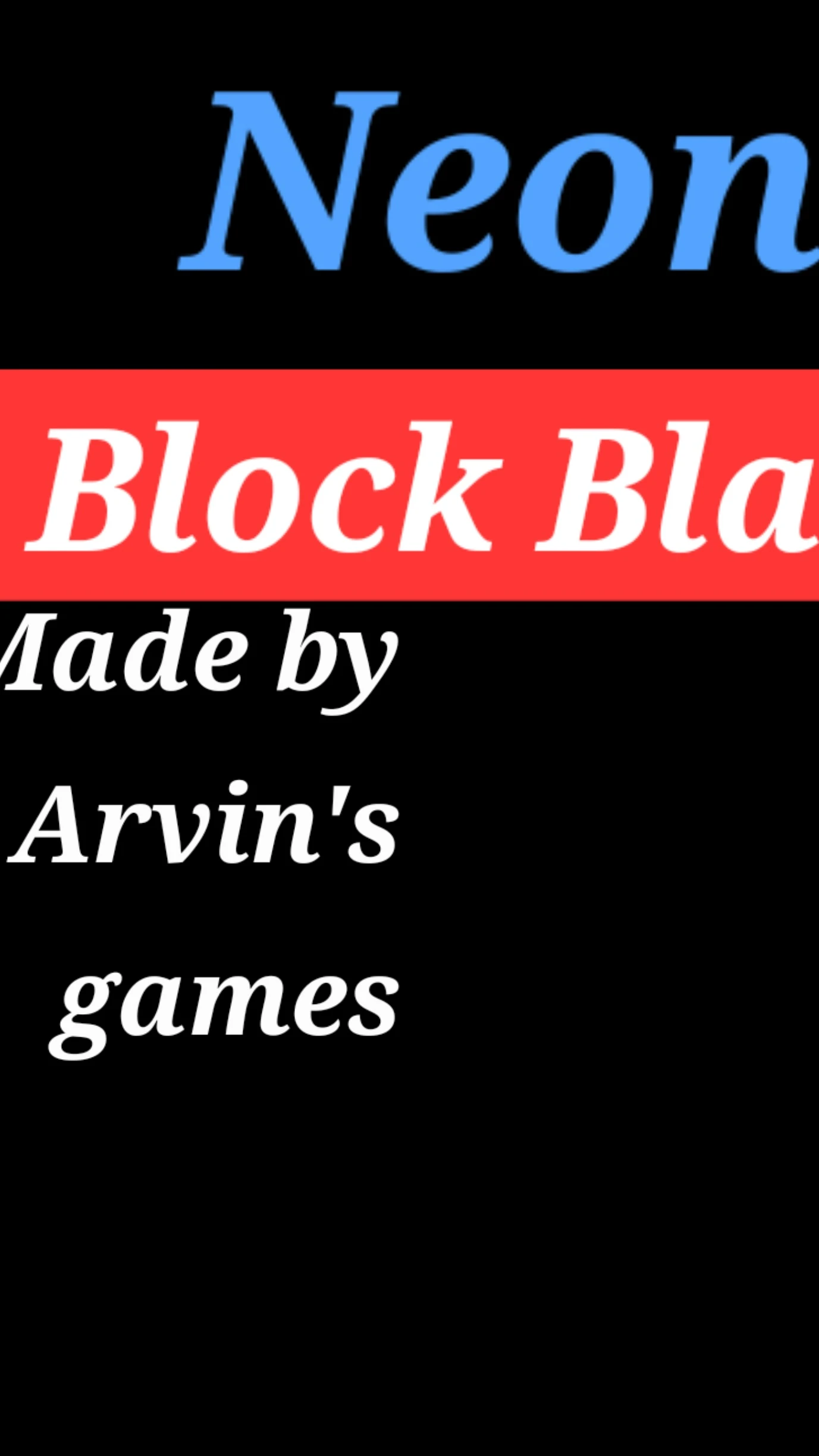 Neon Block Blast cover