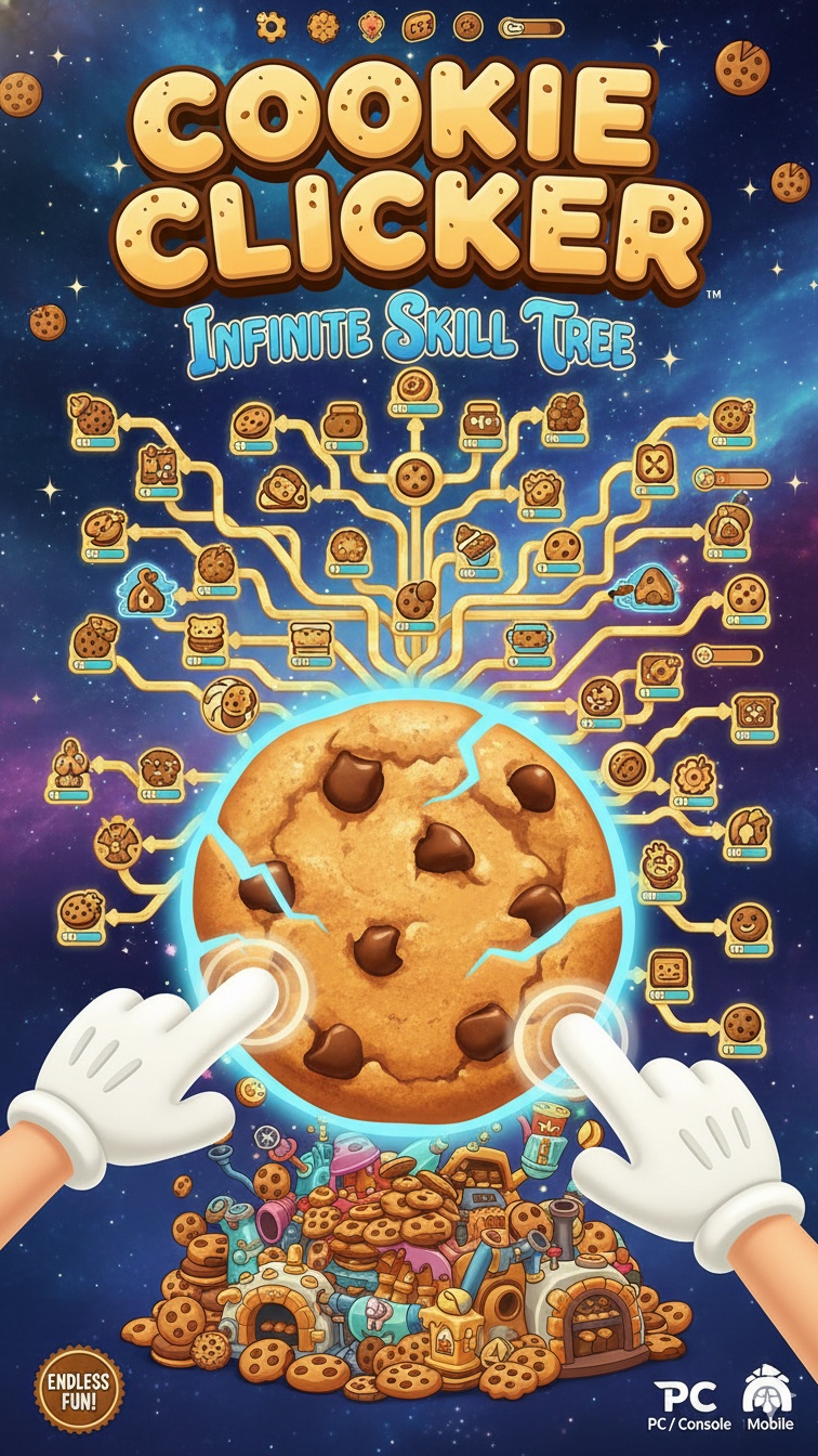 Cookie clicker: infinite skill tree