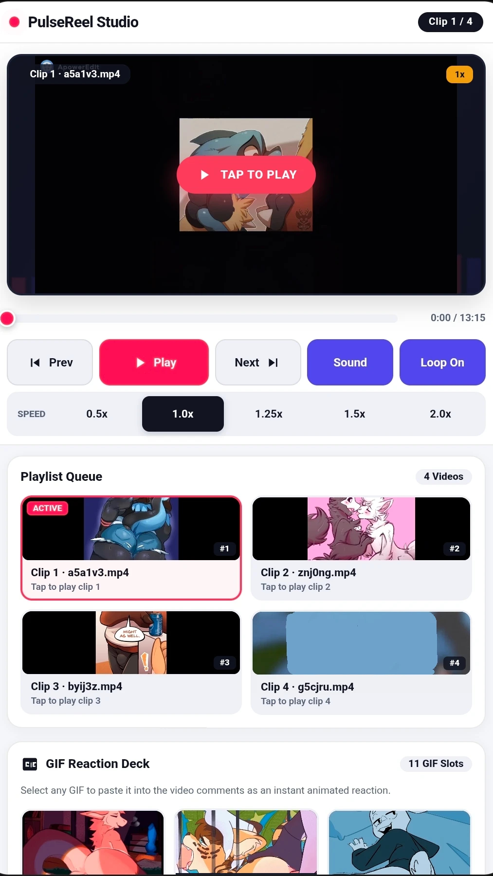 Gay Furry Cumslut Yiff Porn Studio cover