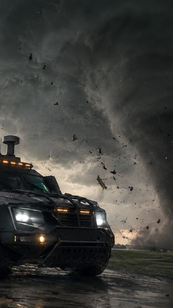 Storm Chasers: Tornado Alley 3D. This game made 40+ version, i'm work hard, and this is 3D, sorry for Lag in the game, if see Bug, pls say it to me cover