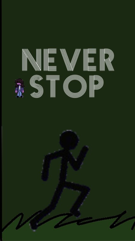 NEVER STOP cover
