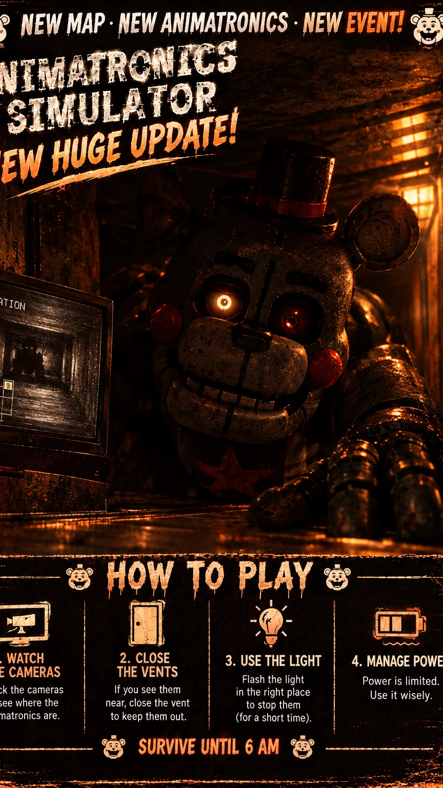 Animatronic Simulator — new upd v 3.0 cover
