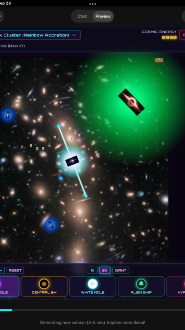 Cosmic Cluster Sandbox cover