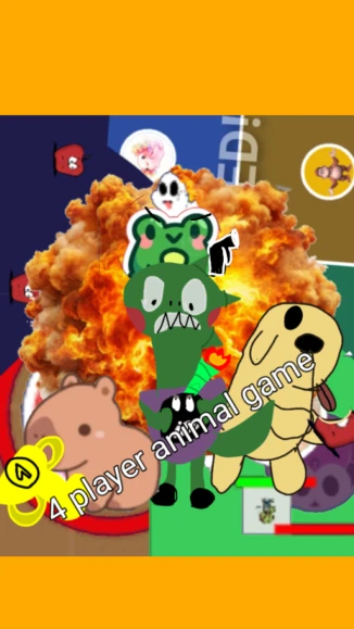4 player animal game