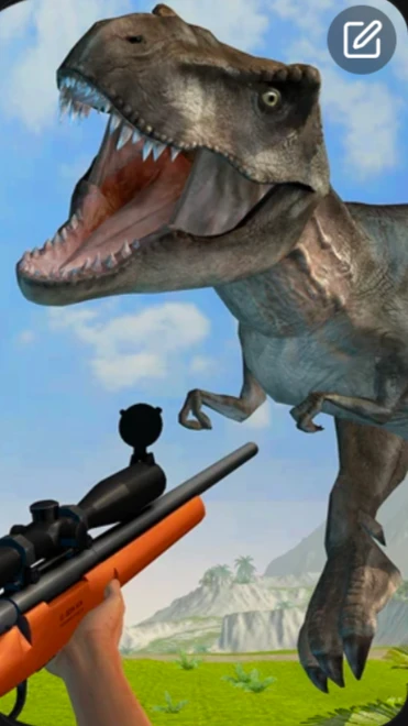 Wild dinosaur hunter simulator cover