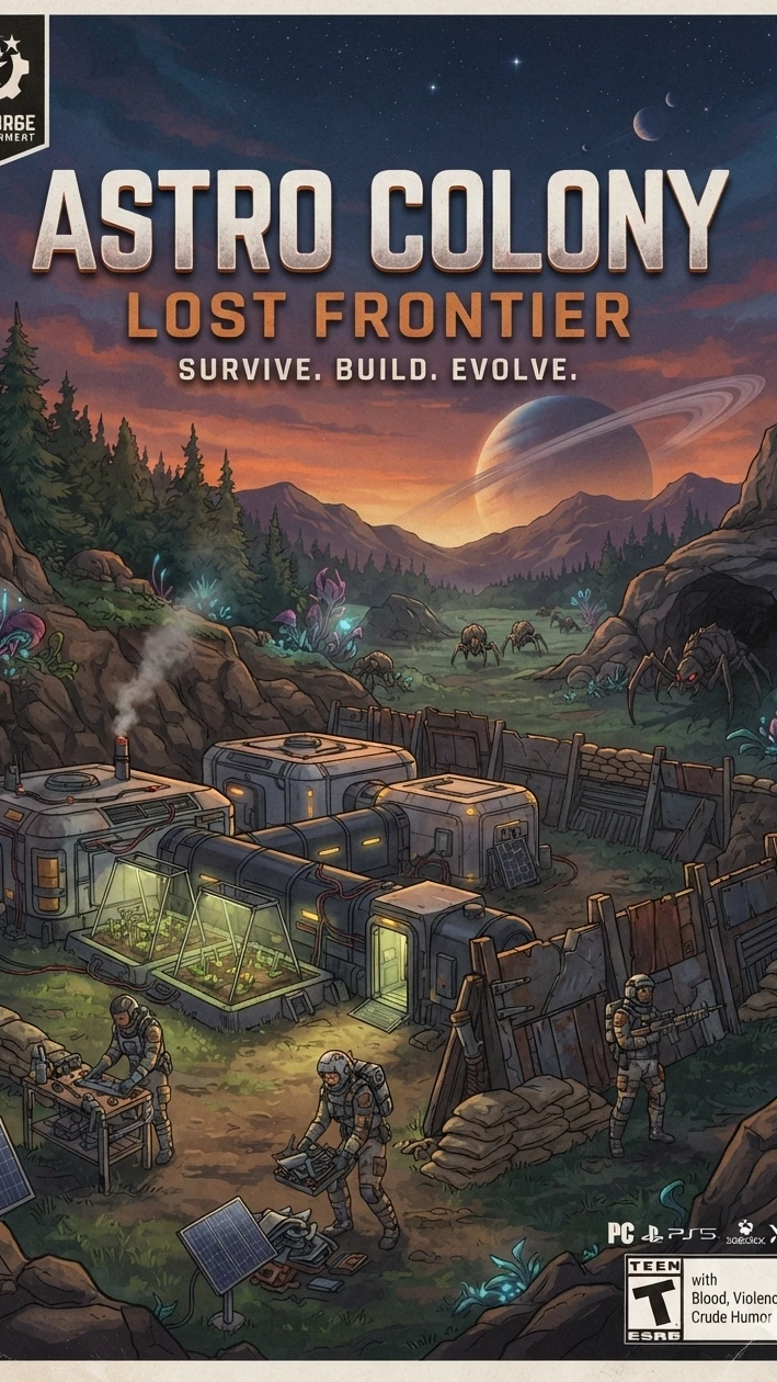 Astro Colony: Lost Frontier cover