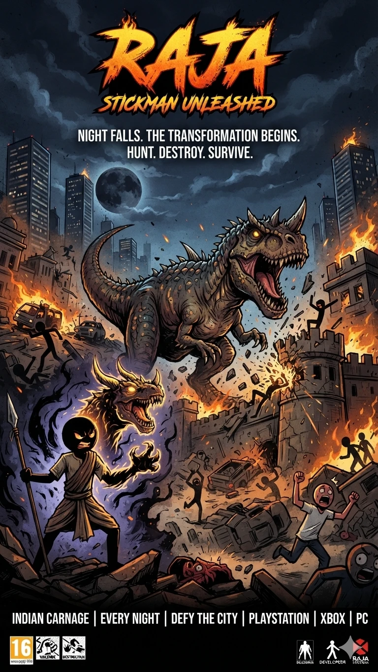 Rajasaurus: Bloodline Rampage cover