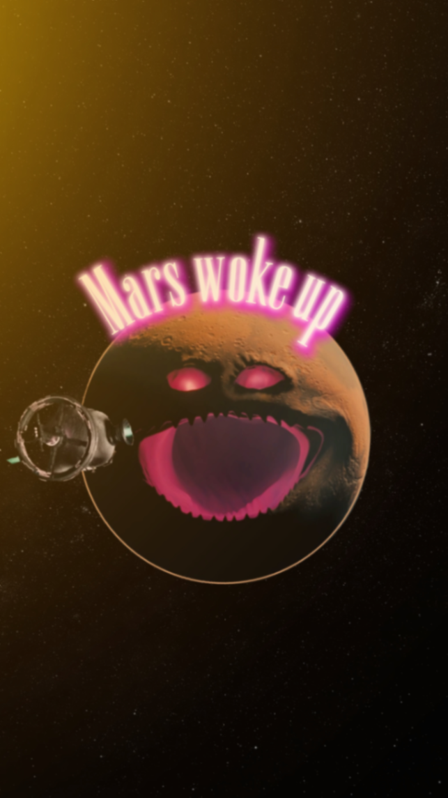 Moon woke up (MARS WOKE UP) cover