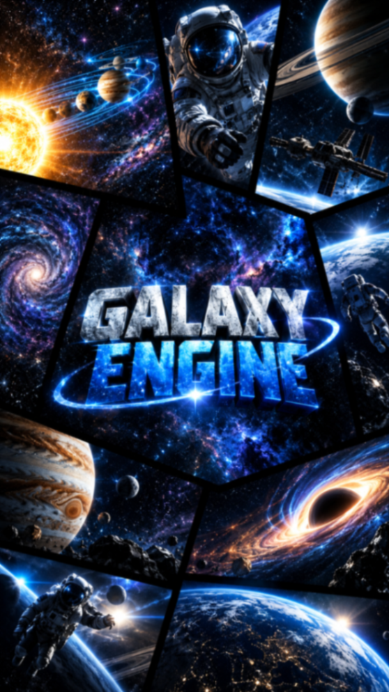 Galaxy engine cover