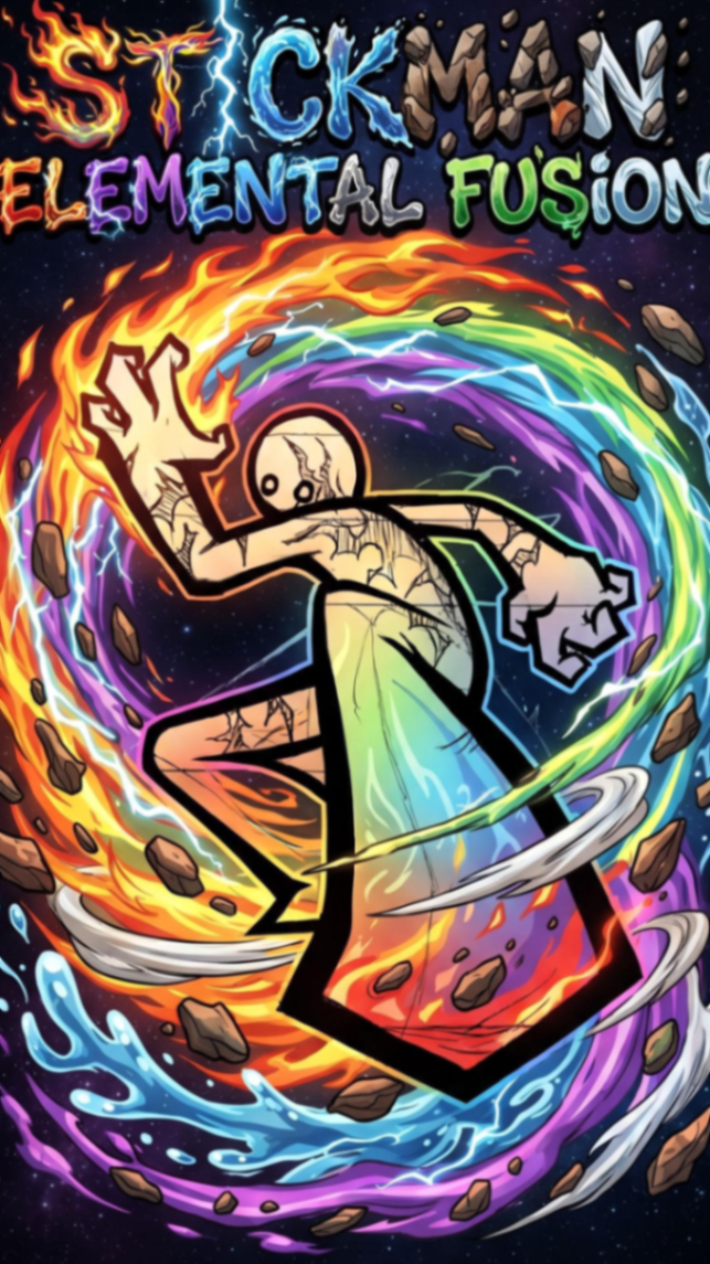 Stickman Elemental Fusion cover