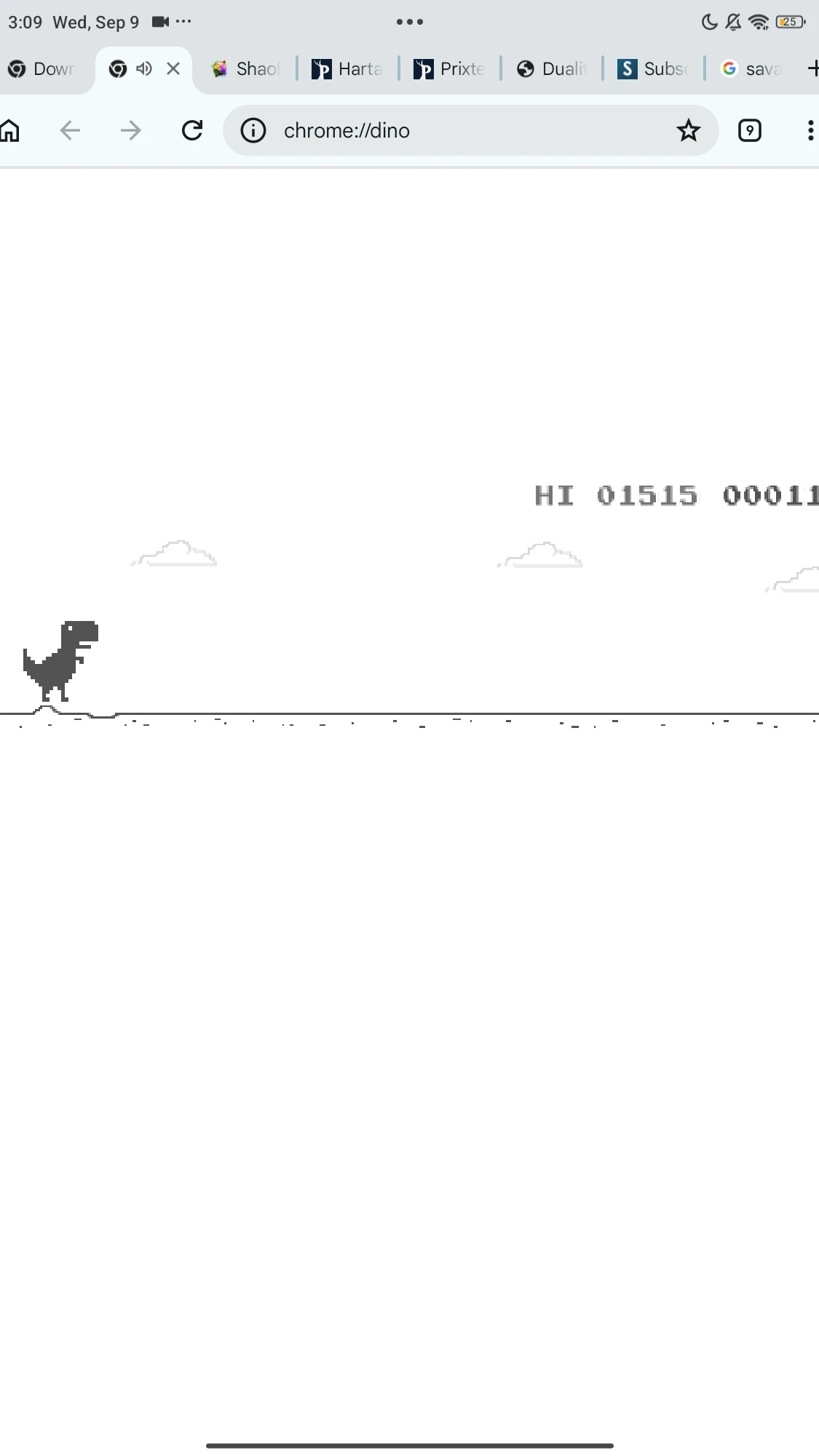 The Dino Game cover