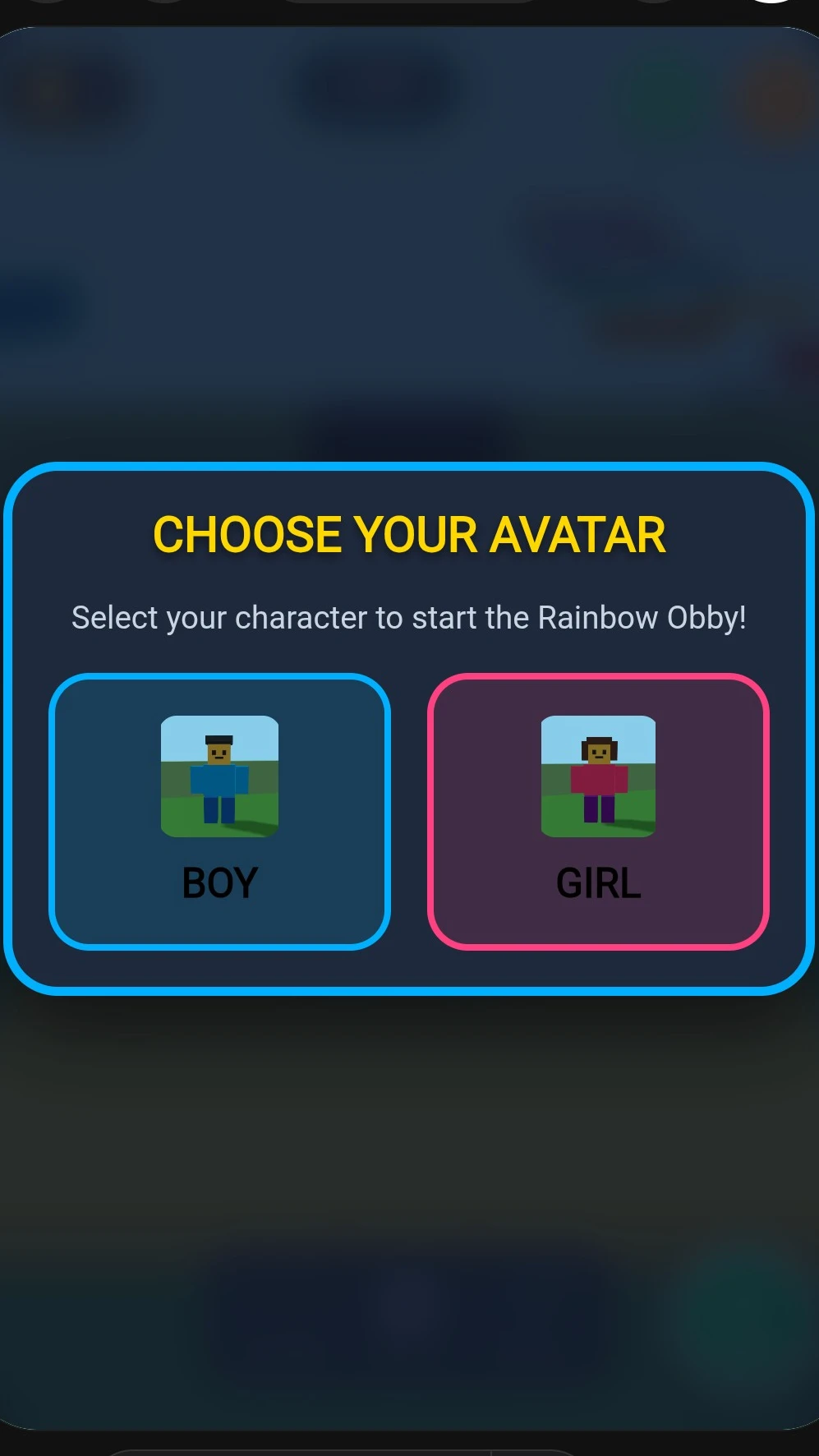 Rainbow Obby Adventure cover