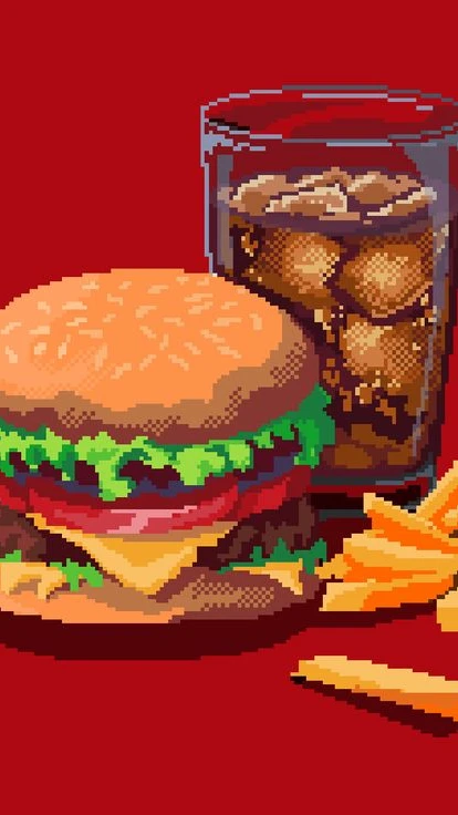 Chalkboard Burger Rush cover