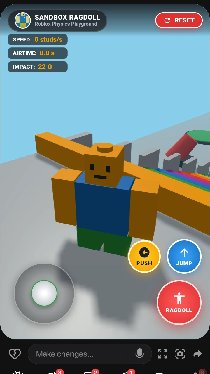 Roblox Ragdoll 3D Sandbox cover