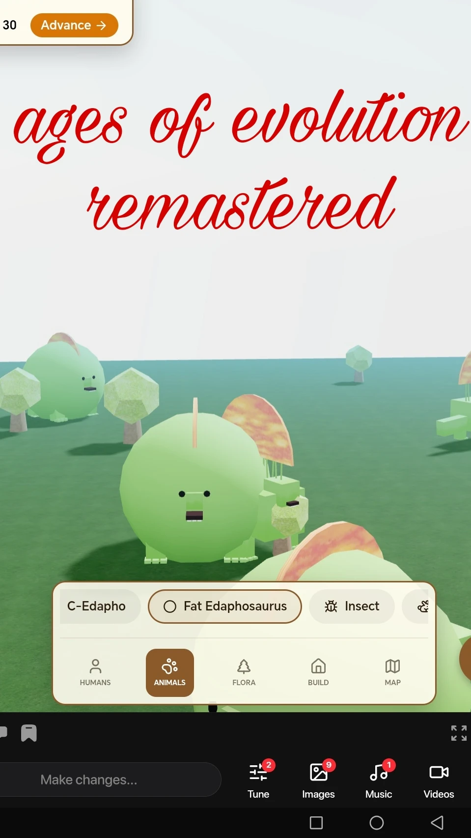 Ages of Evolution remastered